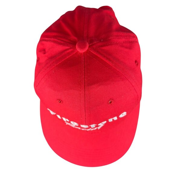 Vintage Firestone Racing Red Snapback Hat Adjustable Cotton Cap - Picture 8 of 11